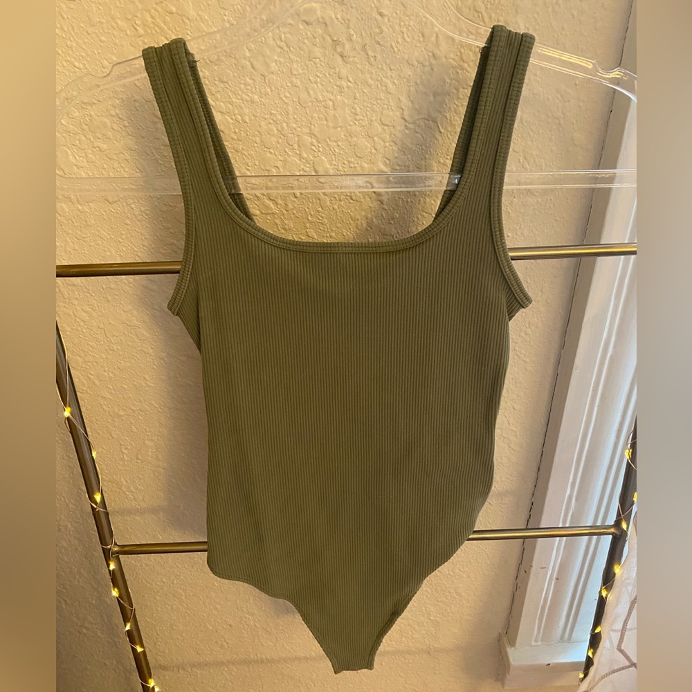 Abercrombie & Fitch Soft A&F Collection Tank Bodysuit